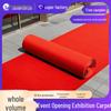 Thick Red Outdoor Wedding and Event Carpet for Stairs and Corridors