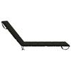Sun Lounger Cushion GEMERT 100percent  Polyester Black