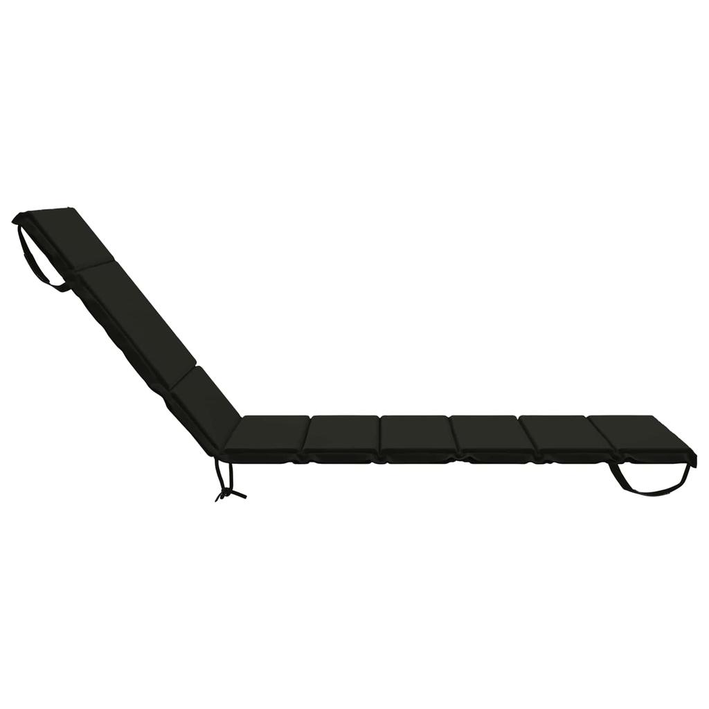 Sun Lounger Cushion GEMERT 100percent Polyester Black