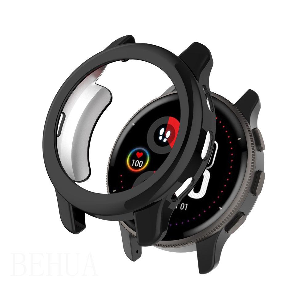 Beskyttelsesetui for Garmin Venu 2 Plus Smartklokke Beskyttelsesetui Deksel Myk TPU Støtfanger Skall Erstatningstilbehør Ramme
