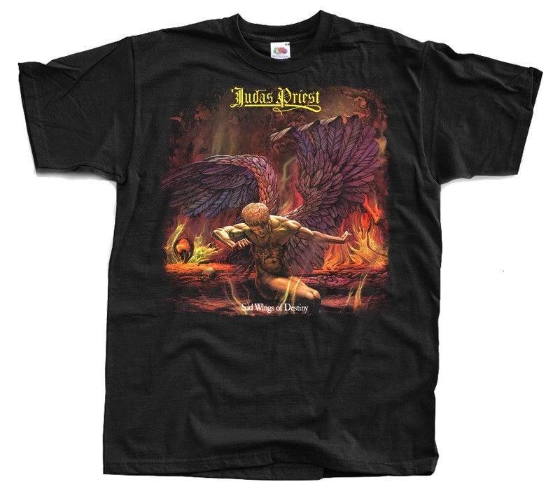 Judas Priest - Sad Wings of Destiny T Shirt Black Men S M L 234XL S