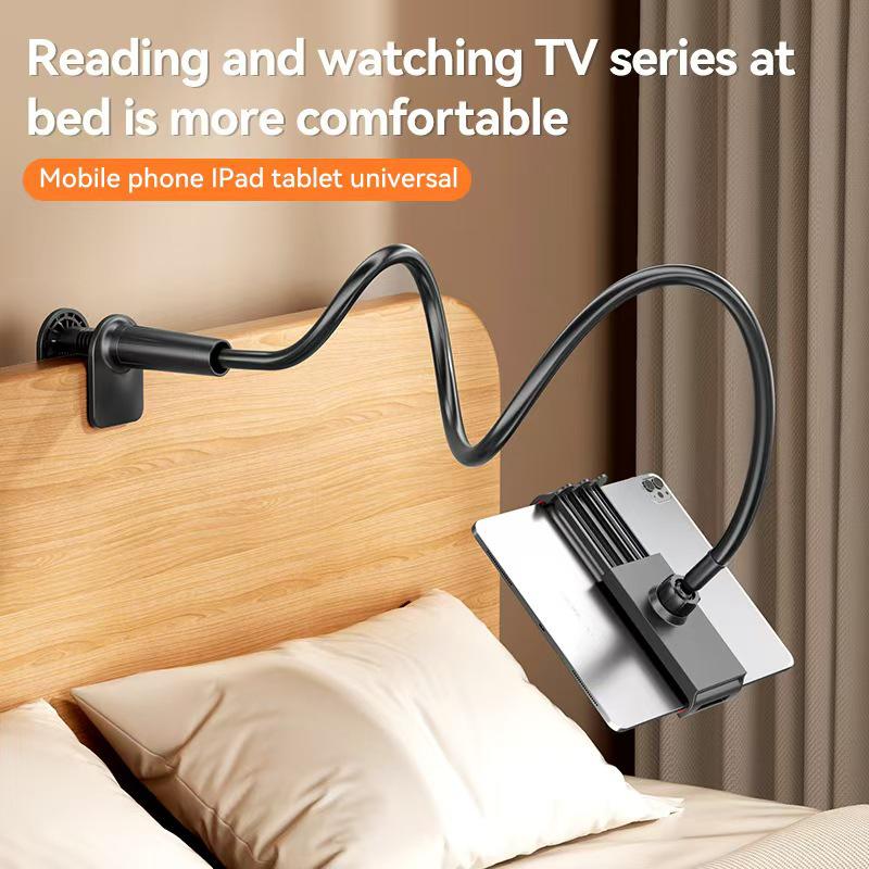 

Lazy Bedside and Desktop Mobile & Tablet Holder for Overhead Shots & Live Streaming Stand Bag x1