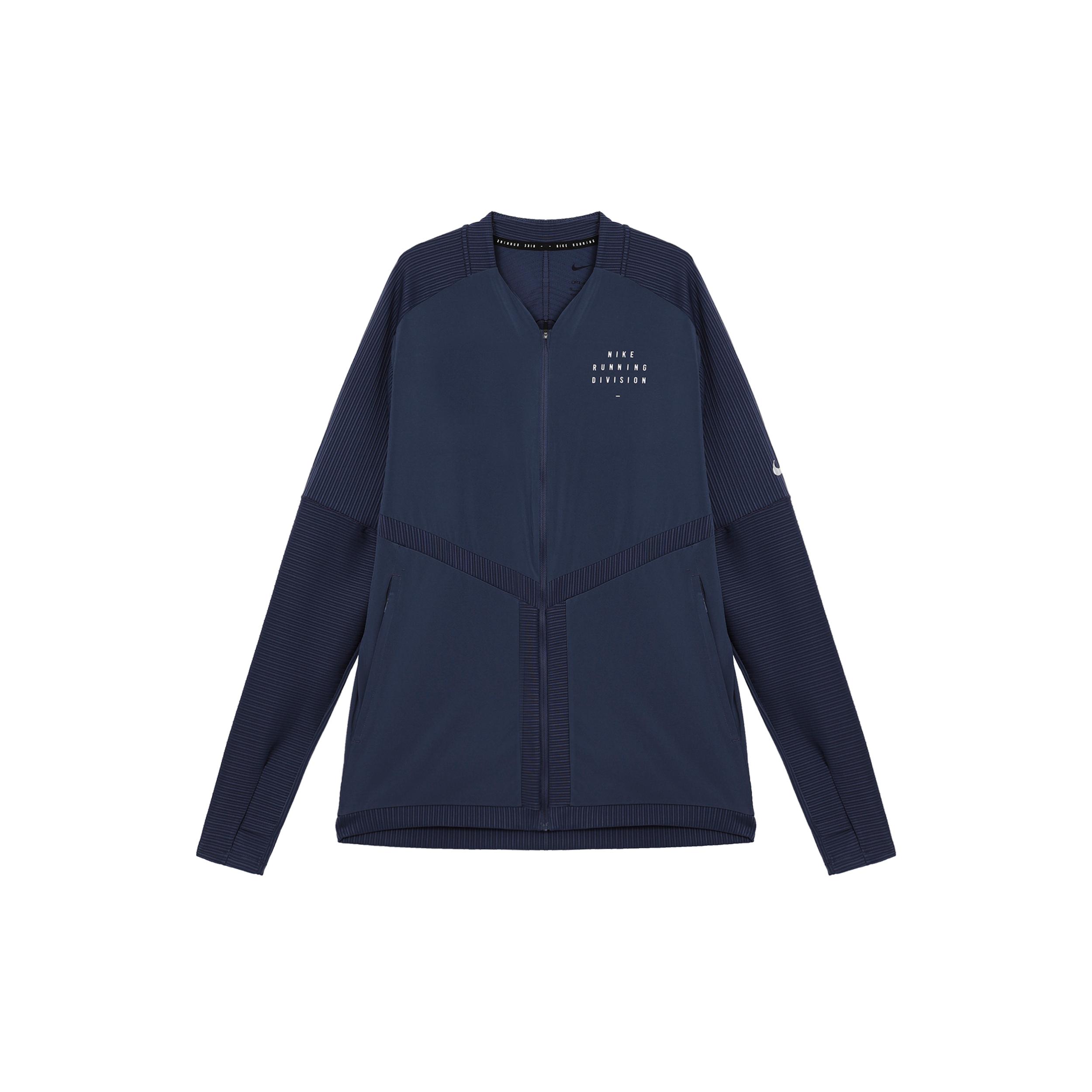 Nike Dri Fit Jackets Men s Blue V neck Moderate Other DD4930-437 L