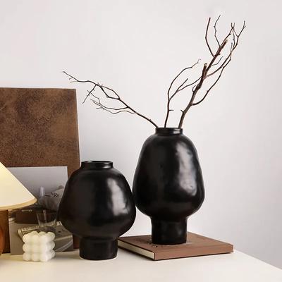 Keramická váza s kladívkovým vzorem Kreativní porcelánové květináče Stolní dekorace Aranžování květin Květinové vázy Estetická dekorace místnosti
