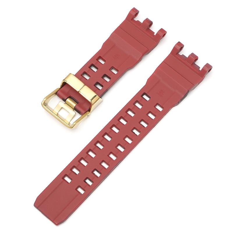 Für Casio g-shock GWG-2000 GWG2040 Ersatzband Edelstahlschließe Zubehör Band Gürtel Silikonkautschuk Uhrenarmband Armbänder