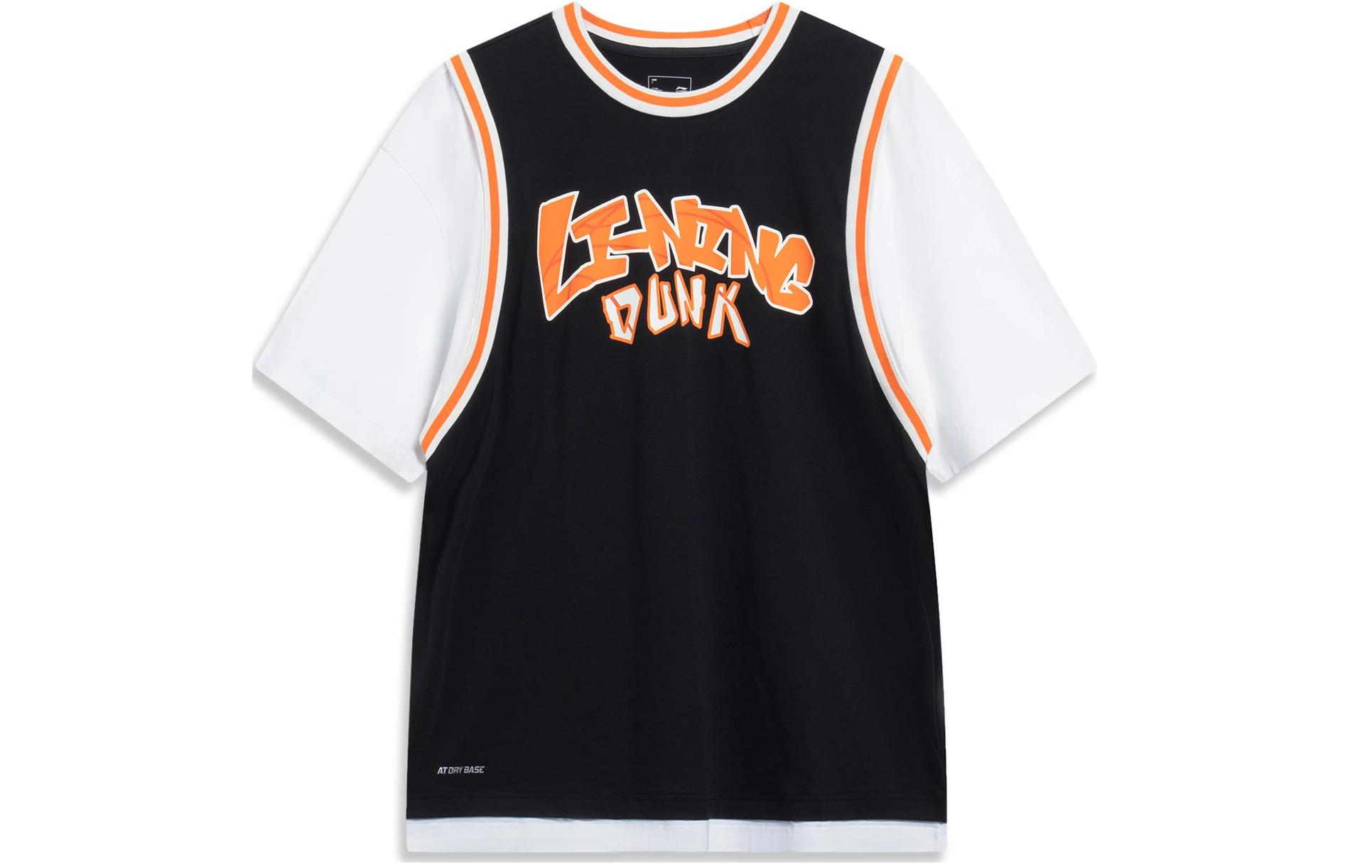 Li Ning Sports Fashion Collection T Shirt Unisex Black AHST573-1 L