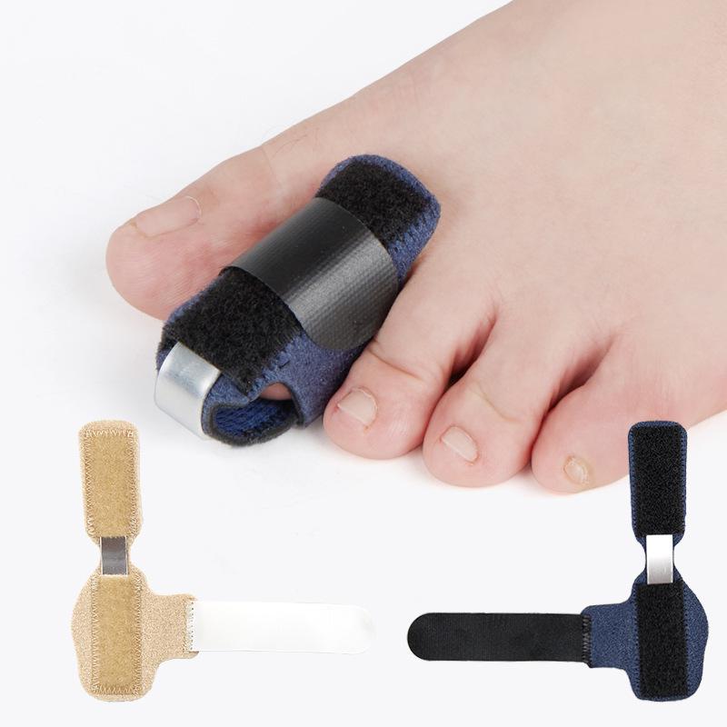 

Поддерживающий ремешок для вывиха пальца ноги и коррекции кривизны - Спортивная защитная экипировка One Size чёрный