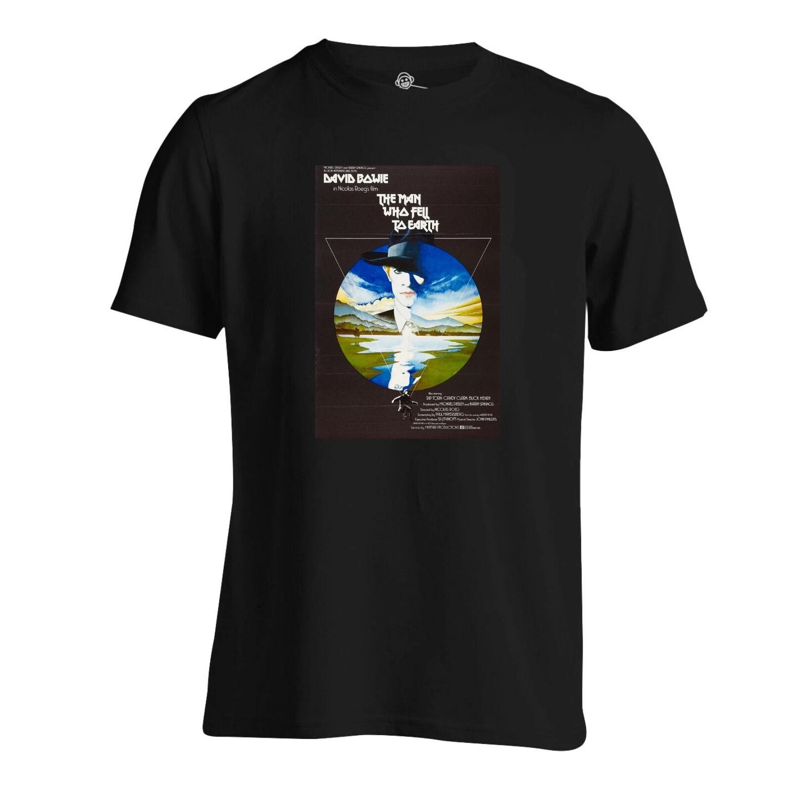 The Man Who Fell to Earth 1976 T Shirt Classic Movie Film Poster Print 2XL