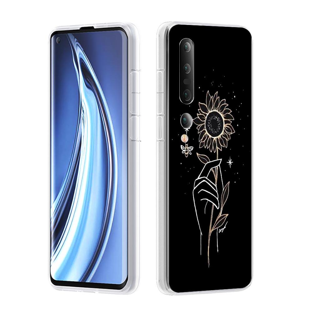 Księżyc Tarot kot Estetyczne etui na telefon Dla Xiaomi Mi 12T 10 12 Lite 11 Ultra 11X 11T Pro 11i Poco X4 X3 NFC F3 M3 M4 5G Przezroczyste etui