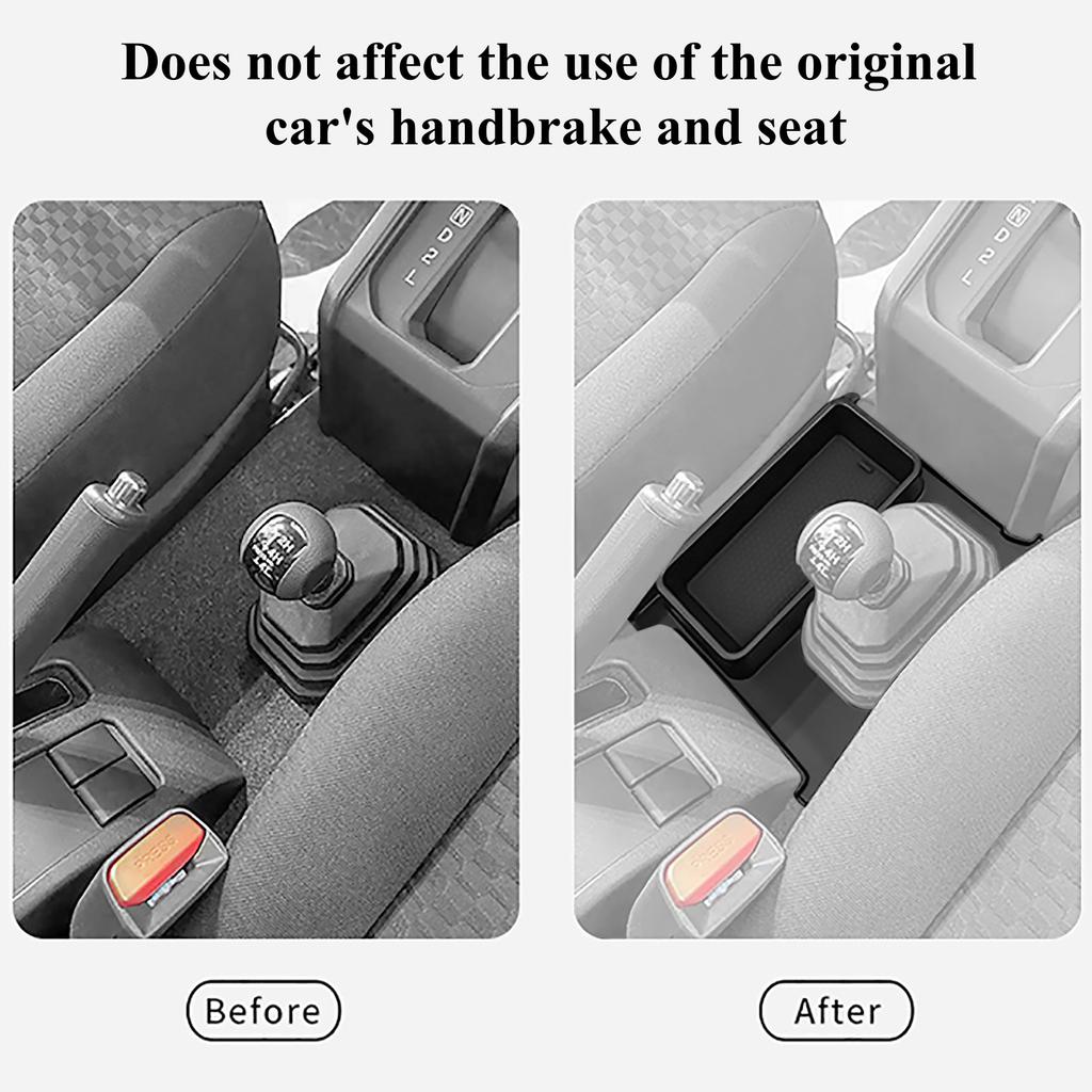 Car Gear Shift Storage Box Organizer Tray Cup Holder for Suzuki Jimny 5-door XL JC74 2026 2026 2026 AT Model Interior Accessory