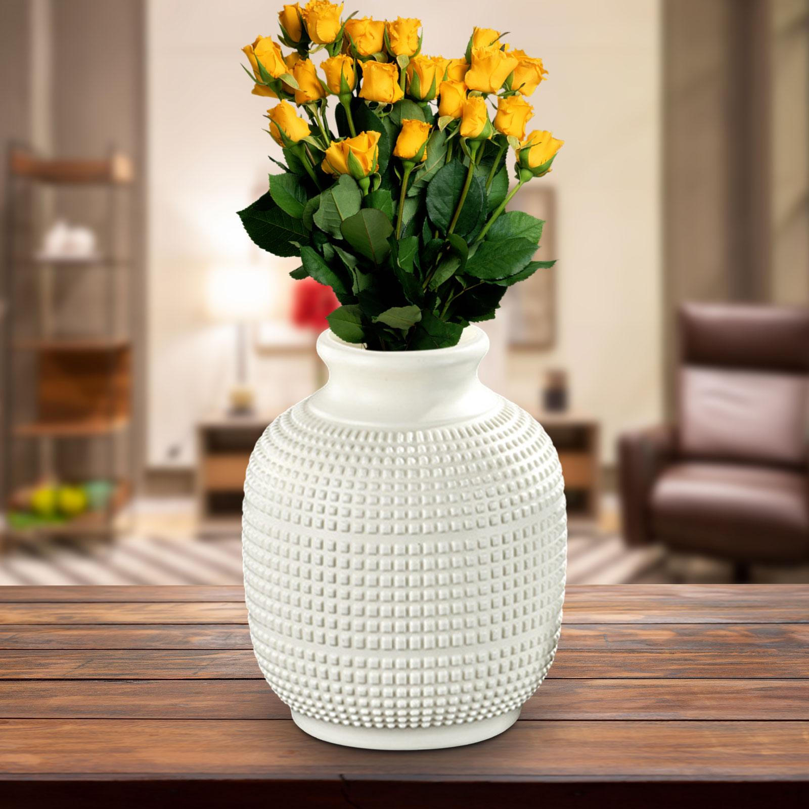 

Flower Vase Table Centerpiece Elegant Tabletop Ornament, Decorative for Coffee TV