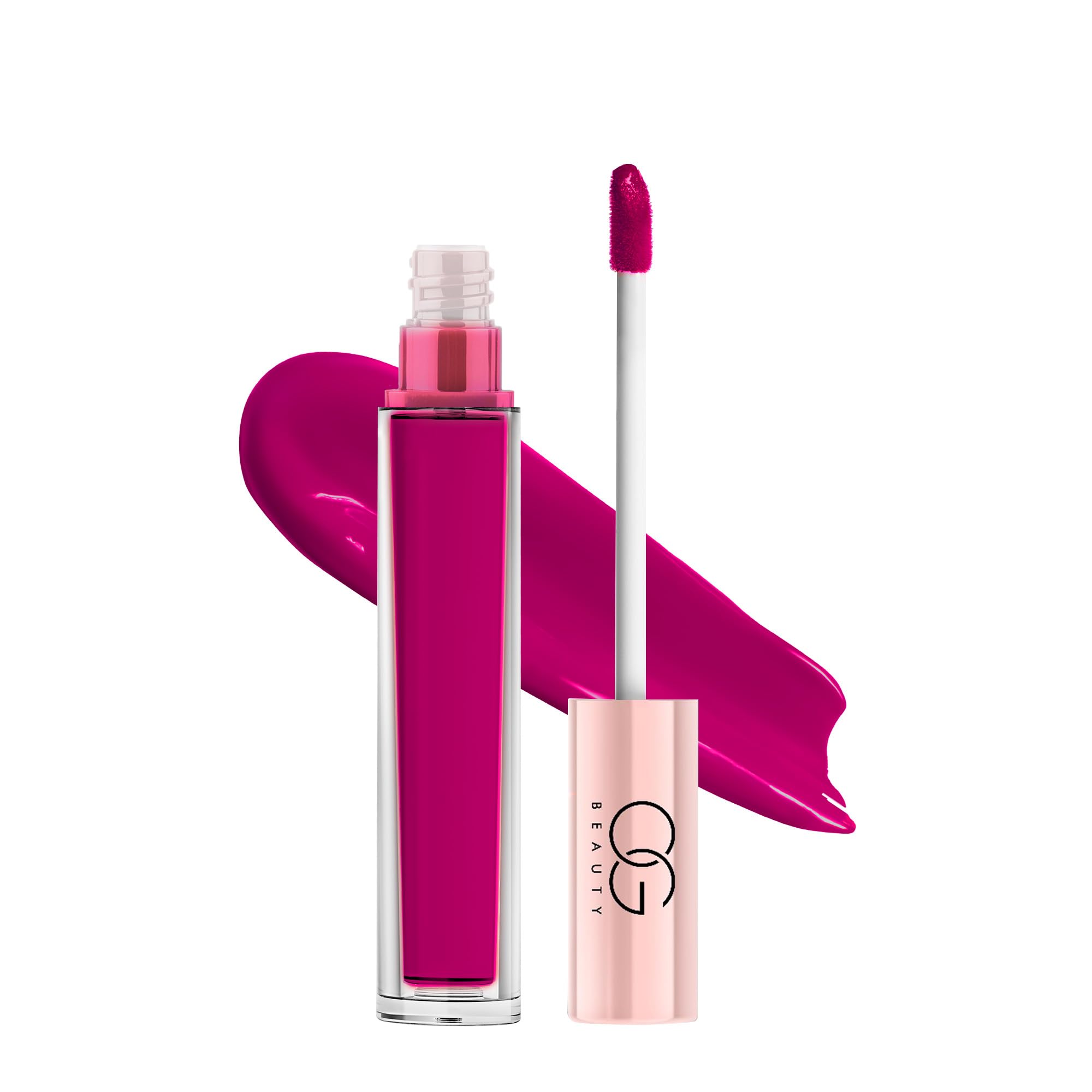 

OG Beauty Moisture Lock Liquid Lipstick - Petal Pink, Rich Colour Payoff, Long-Lasting, Smudge-Proof, Matte Finish, Hydrating, Plumping Lip Color