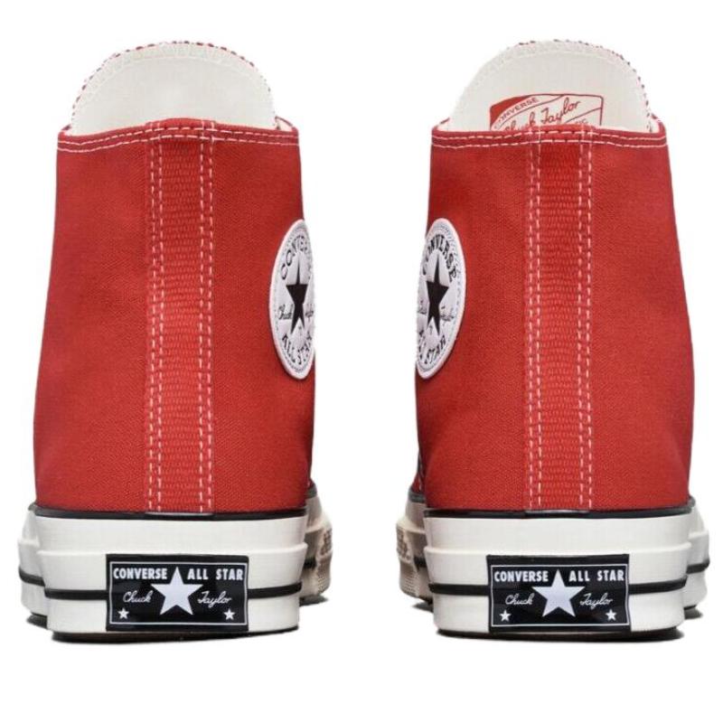 Converse Chuck 70 Comfortable and Versatile High-Top Canvas Sneakers Unisex Red