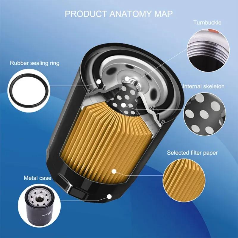 Motorcycle Oil Filter 3089996   for Polaris ATV 570 TR 2015 850 Scrambler 2016 2017 2018 850 1000 Sportsman 2011-