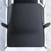 Black Car Snow Shield Front Windshield Sun Shield Glass Sun Visor Thick Magnetic Snow Cover Antifreeze Half Cover