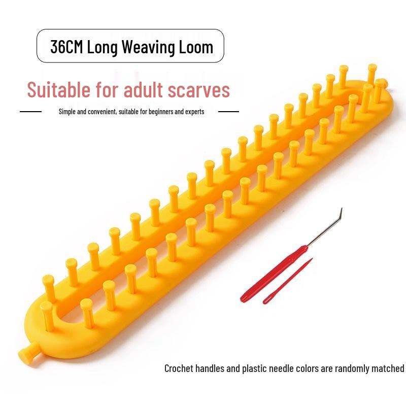 DIY Knitting Machine: Handmade Scarf & Sweater Kit for Lazy Crafters