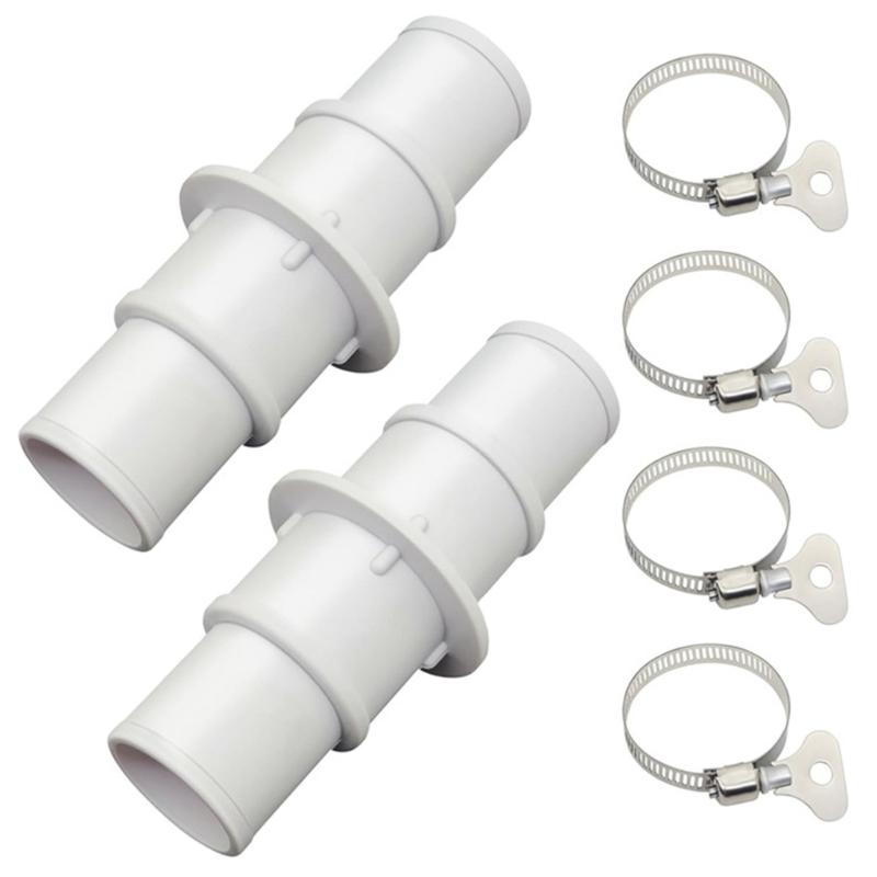 

Swimming Pool Hose Adapter Connector Set for Vacuum Cleaner Practical Filter Hose Connection Coupling Accessories 1