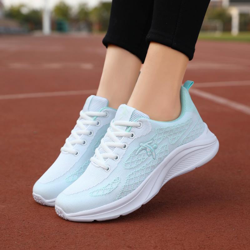 Joni Dan shoes lightweight running shoes spring and autumn new mesh breathable running shoes lightweight shock absorption travel casual shoes