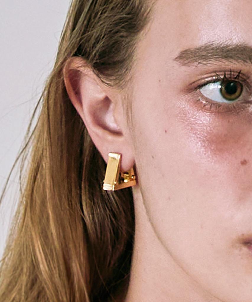 Nuavo Triangle Bold Hoop