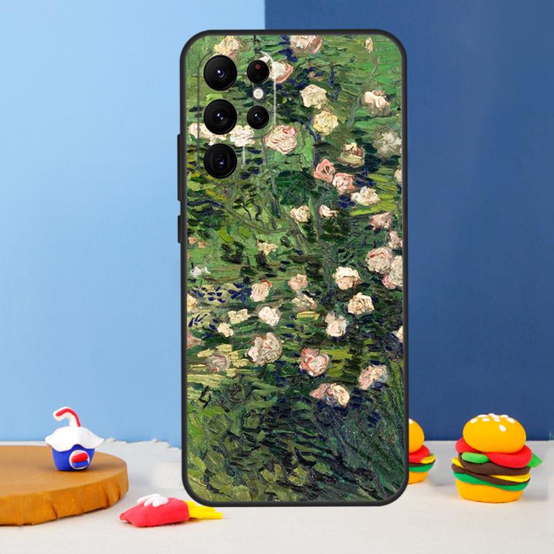 Van Gogh Oil Art Painting Phone Case For Samsung Galaxy S25 Ultra S9 S10 S20 S22 S21 FE S23 Plus S24 Ultra Cover Coque