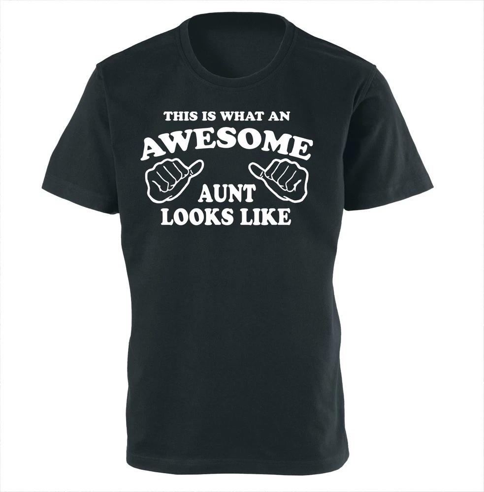 Gift For Aunt TShirt Awesome Aunt Looks Like Tee Shirt S