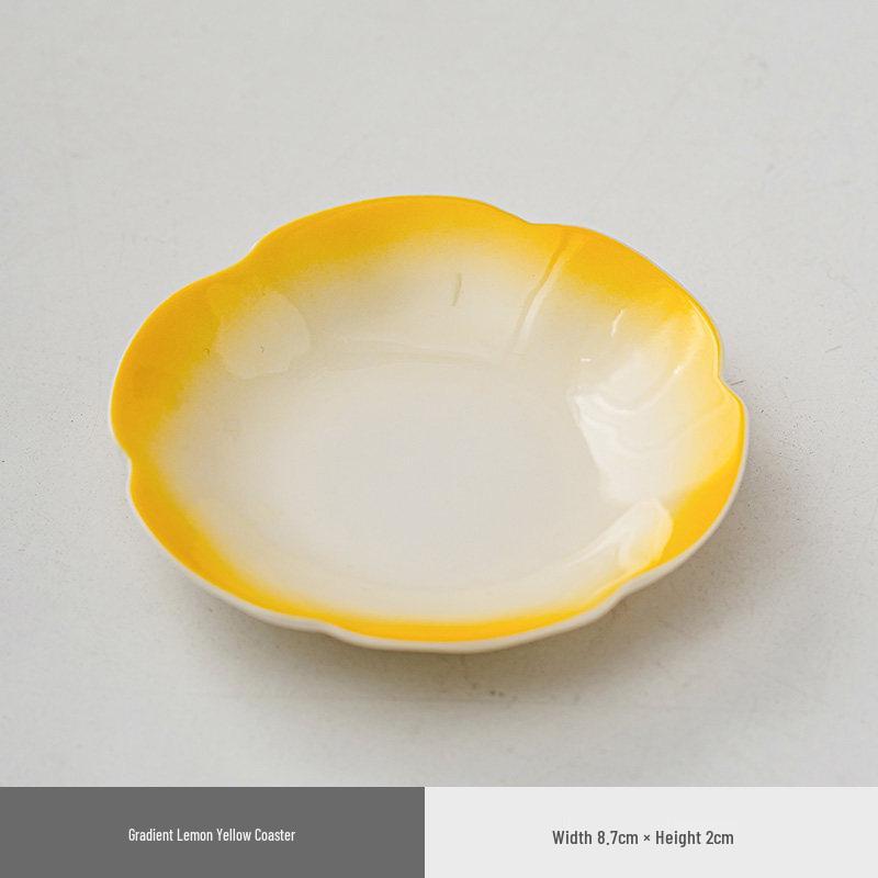 Exquisite Crystalline Glaze Ceramic Mug and Saucer - High-Grade Office Tea and Coffee Cup Gift