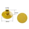 Brazed Flat Grinding Head 2-inch Angle Grinding Handle Quartz Stone Ceramic Tile Countertop Joint Polishing and Grinding Pad(3PCS)