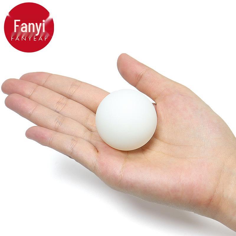 Free Shipping - AB1S65 Table Tennis: White, High Elasticity, Durable for Training and Competition