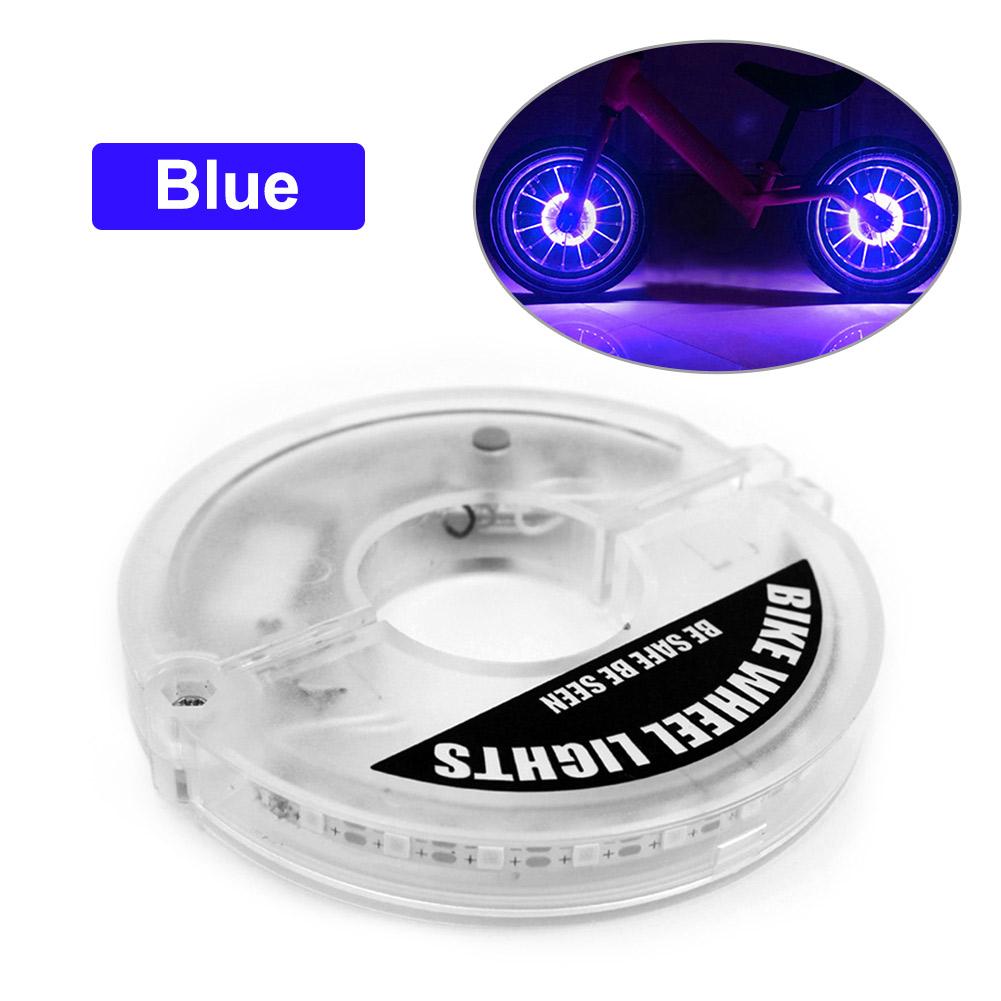 22 LED Bicycle Wheel Light Smart Vibration Sensing Flash Spoke Light USB Rechargeable Kid Balance Bike Light Car Drum Decor Lamp