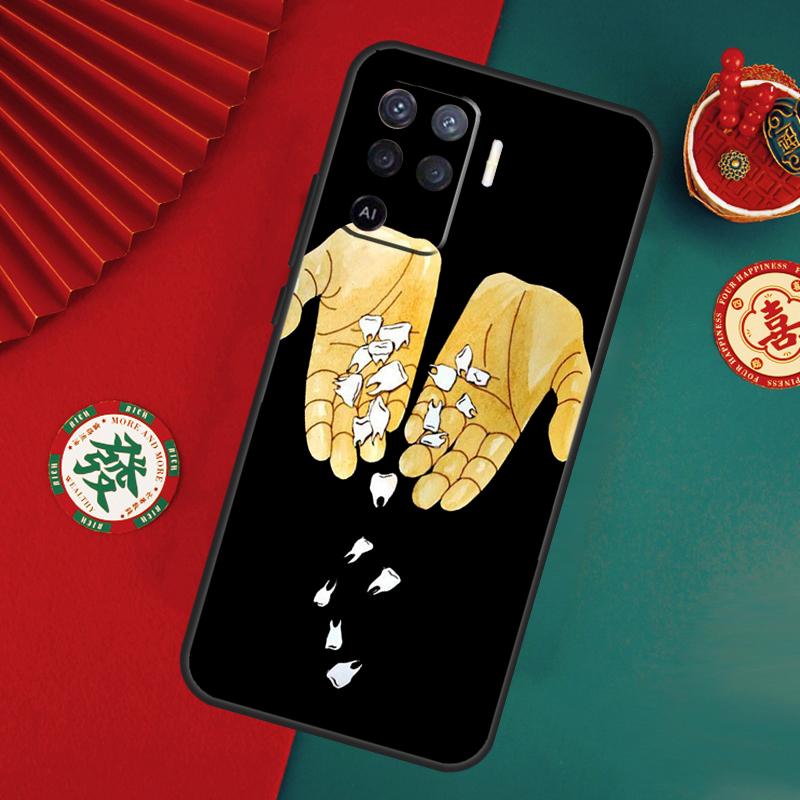 

Футляр для зубов для Oppo A6 A5 Pro A15 A18 A38 A58 A78 A98 A54 A74 A94 A17 A57 A80 A60 A40 A16 A76 A96 OPPO A54 5G