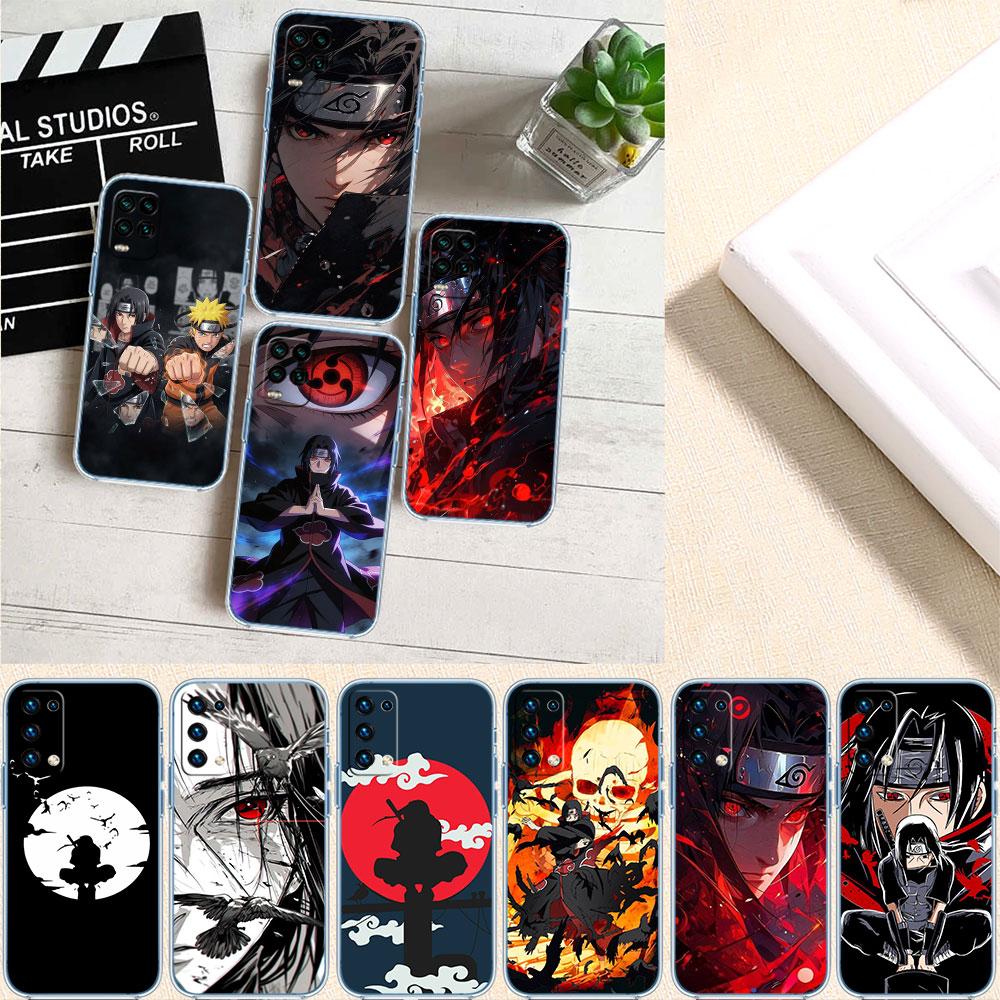 LO73 Naruto Uchiha Itachi Soft Shell Transparent Phone Case for Motorola Moto G7 G8 G9 G84 G85 G73 G24 G15 Z2 Play Power Plus