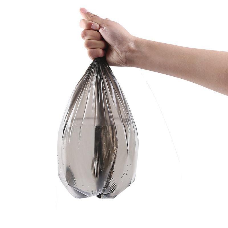 Garbage Bag - Household Flat-mouthed Thickened Large-sized Kitchen Bucket with Detachable Handle - Office Plastic Bag