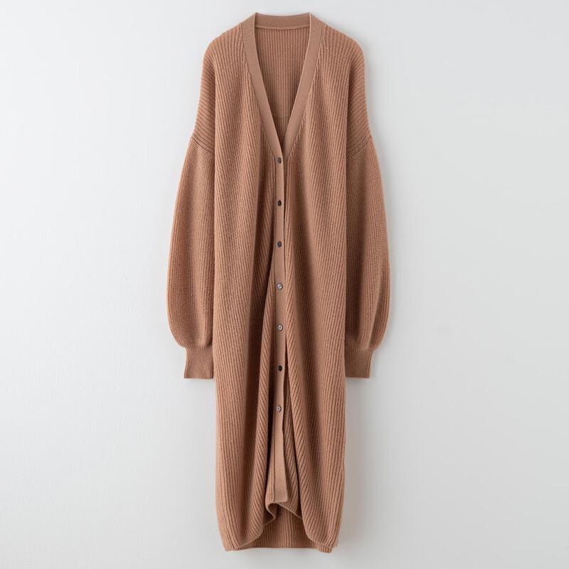 Snofod Women's Spring V-Neck Knit Cardigan