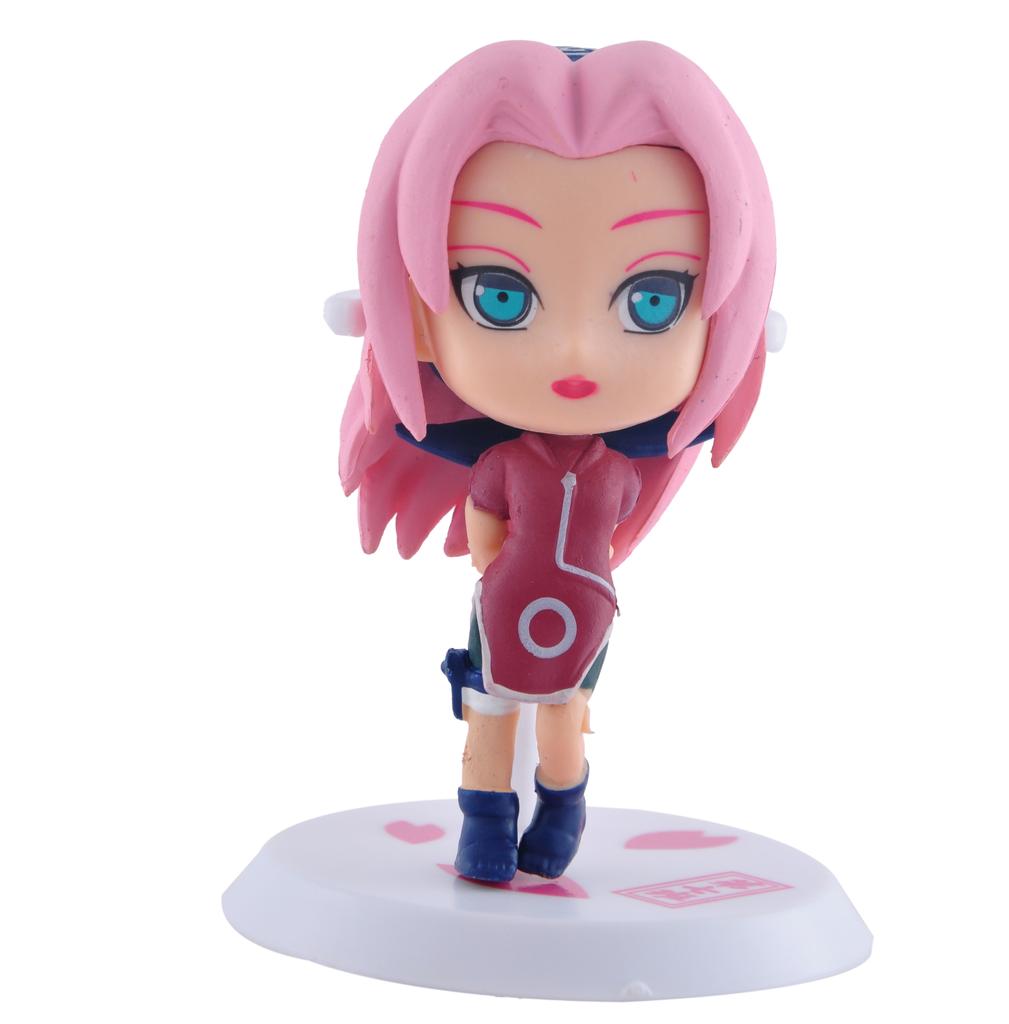 Uzumaki Naruto Shippuden Anime PVC Action Figure Hatake Kakashi 18 Q Version Model Naruto Statue Collectible Toy Figma Gifts