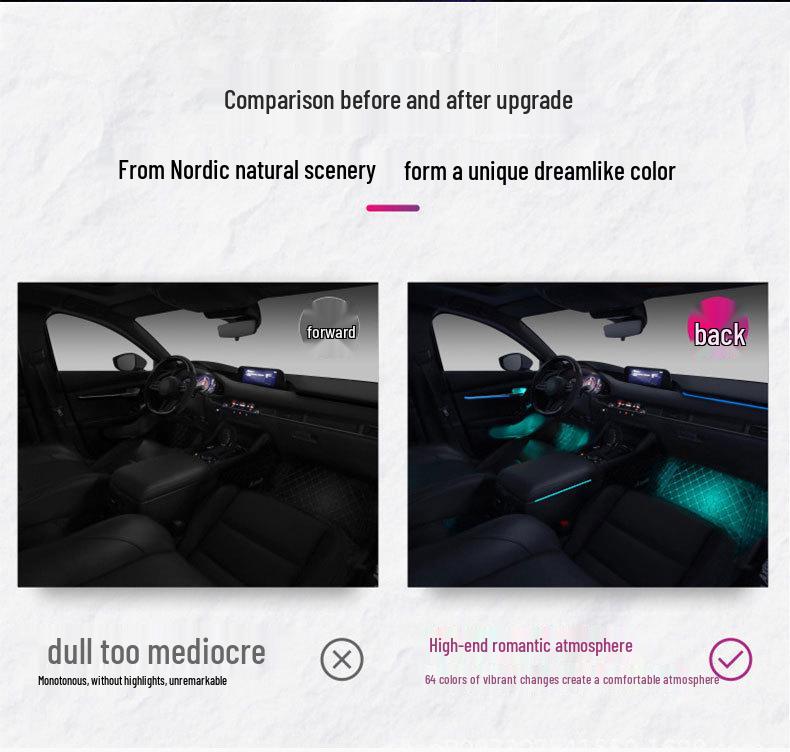Invisible Ambient Car Instrument & Rhythm Light