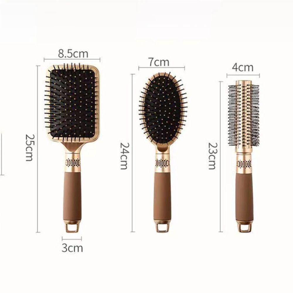 Oval Hair Brush Gold Massage Comb Elegant Air Cushion Comb