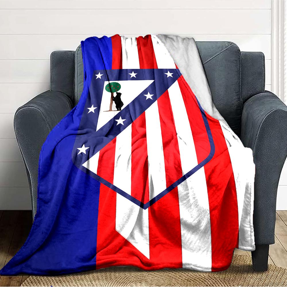 1pc Football Team (74) Blanket, Gift, for Men and Women, Soft Blanket, Good for Sofa Bed Couch Travel, Lightweight Flannel Blanket