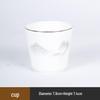 New Chinese Style Ceramic Handleless Teacup