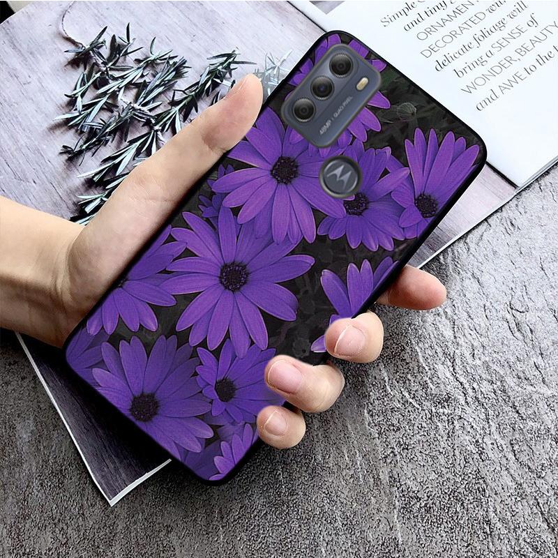 Case for Motorola Moto G Stylus 5G G Play G Power G 5G G Pure 2023 2024 E20 E22 E22i E32 E40 E13  Purple Aesthetic