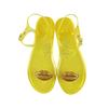 New Sandals Sexy Lips New Fruit Sandals Women's Non-slip PVC Jelly Flat Sandals Outside