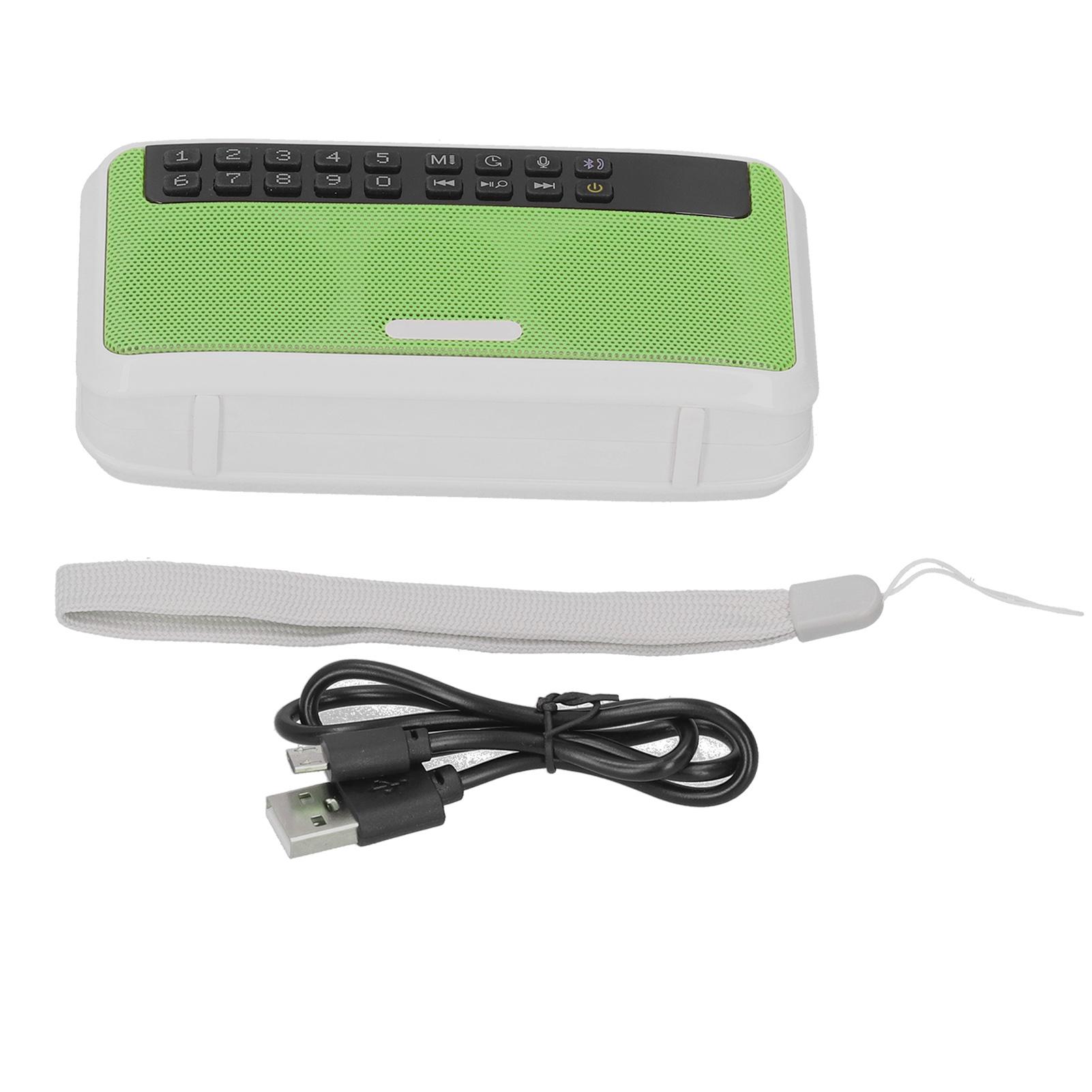 

Беспроводные портативные динамики Bluetooth E500 с поддержкой карты памяти AUX и фонарикомЗеленый зелёный