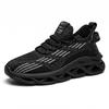 Men Flyknit Mesh Chunky Sneakers Breathable Lightweight Casual Walking Sports Shoes Non Slip Soft Sole Sizes 39-44 Daily Wear
