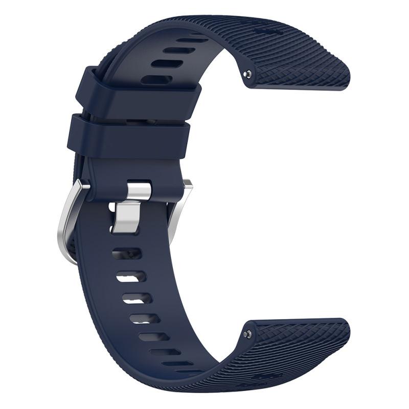 Schnellverschluss Uhrenarmband Kompatibel für Garmin Forerunner255s 18mm Krokodilmusterband Edelstahl