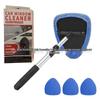Telescopic Microfiber Car Window Cleaning & Defogging Brush Set