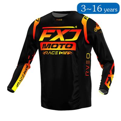 Enfant maillot de Motocross course tout-terrain vélo MX Enduro MOTO MOTO garçon fille enfant 5 6 7 8 9 10 11 12 13 14 15 16