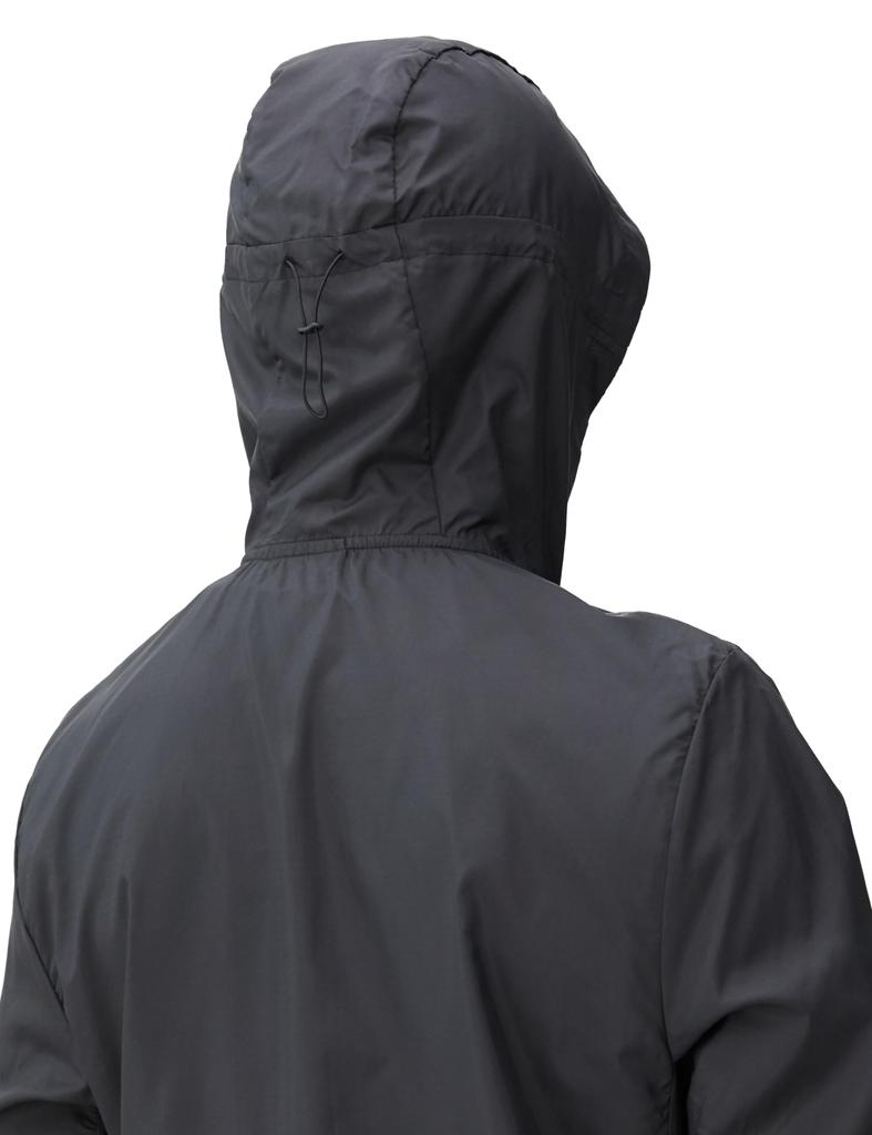 Adidas Own the Run Jacket IKM28 Black Three-Stripes Men's (IK4986) J/S