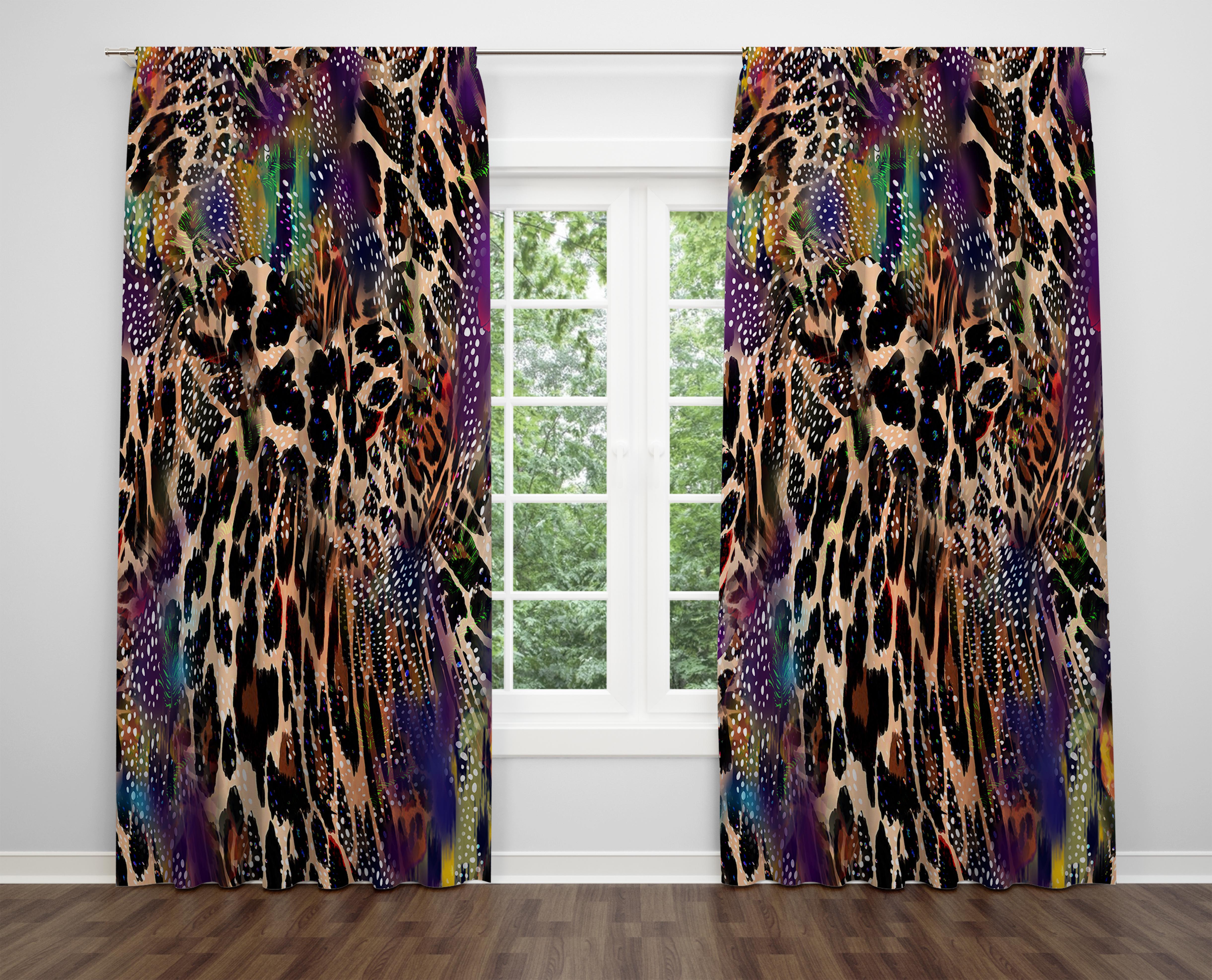 

Декоративний дизайн, високоякісна бавовняна тканина, ви можете вибрати одну або подвійну фіранку з крила 1 piece різнокольоровий