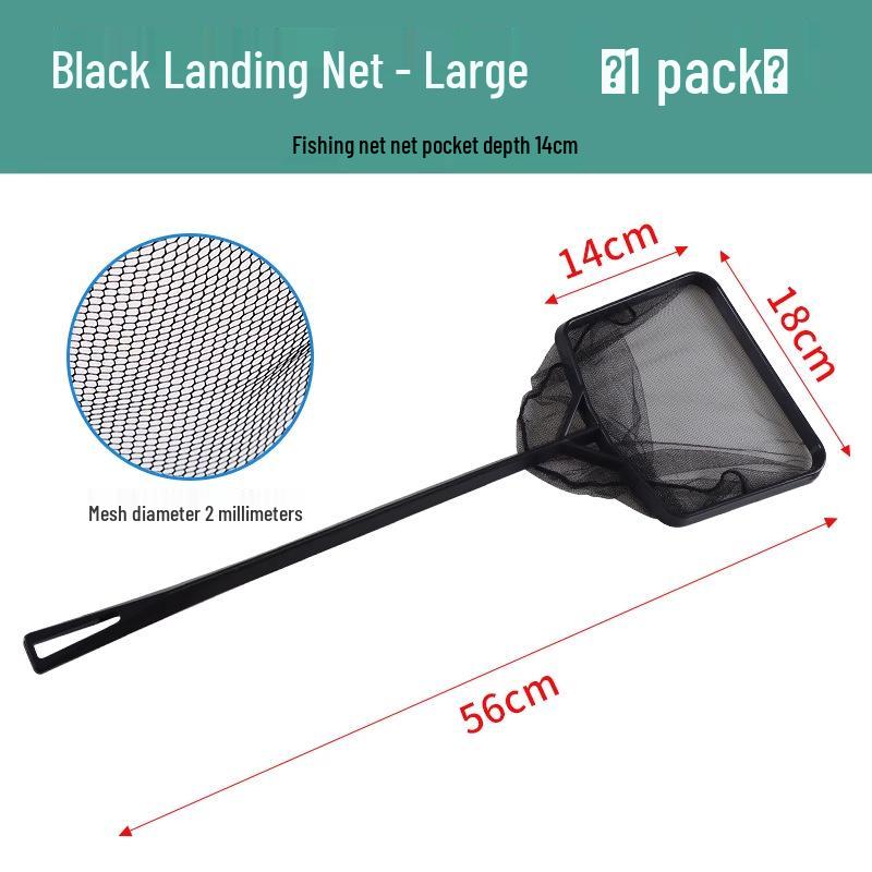 Ausziehbarer dichter Kescher aus Edelstahl für kleine tropische Fische und Aquarien