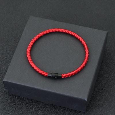 Grado A Bracciale in corda con chiglia Uomo Femme Lucky Filo rosso Braclet Attirare Mirco Magentic Coppia Braslet Ricchezza Prosperità Brazalete