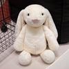 20cm Bunny Rabbit Plush Toy Soft Stuffed Long Ear Bunny Doll Funny Baby's Sleeping Companion Delicate Home Decoration Kids Gifts